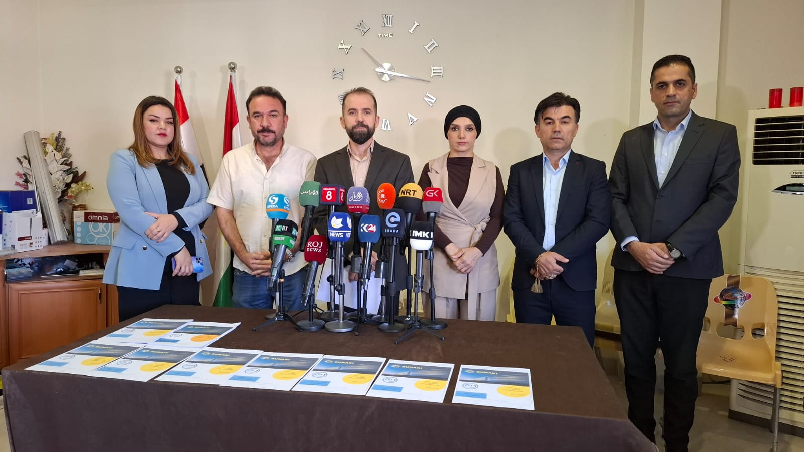 لە کۆنگرەیەکی ڕۆژنامەوانیدا ناوەڕۆکی ڕاپۆرتی پرۆژەی ڕووناکی ڕاگەیندرا